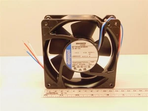 ebmpapst 4118N/2H3 48VDC .42A 6000RPM 182.4CFM 119mm Square Axial Box Fan w/Tach - Picture 1 of 2