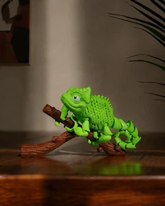 3d printed Chameleon lizard - Bild 1 von 14