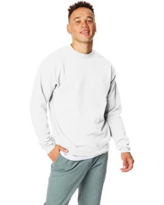 Hanes Unisex Ecosmart 50/50 Crewneck Sweatshirt P1607 - US SELLER - Picture 1 of 27