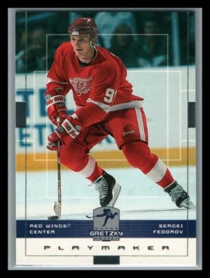 1999 Upper Deck Wayne Gretzky #65 Sergei Fedorov HOF - Image 1 of 2