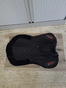 Shires Performance Fell Fleece gefüttert 1/2 Pad. Schwarz, volle Größe (Ref.272G) - Bild 1 von 6
