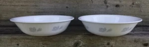 Lovely Corelle Corning USA Small Berry / Dessert Bowls x 2 *Friendship Pattern - Picture 1 of 4