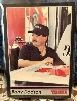 1991 Traks Race Products Barry Dodson CARD #24   - Image 1 of 2