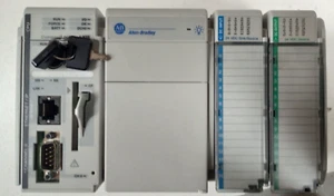 COMPACTLOGIX ALLEN BRADLEY RACK COMPLETE SYSTEM 1769-L32E SYSTEM - Picture 1 of 7