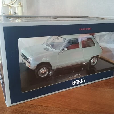 RENAULT 5 bleu ciel de 1972 NOREV 1/18e ref 185380 - Photo 1/4
