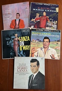 Lot of (5) Mario Lanza LP Records - Lot #1 - Picture 1 of 11