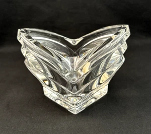 Mikasa Small Crystal Tea Lite Candle Holder Made in Germany - Picture 1 of 9