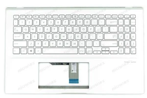 Teclado reposamanos aluminio plateado PARA Asus VivoBook S15 X532FA X532FL - Imagen 1 de 2