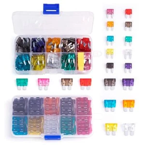 Blade Auto Sicherungen Sortiment Kit 220PCS Standard Mini Clear Easy Quick Fahrzeuge - Bild 1 von 7