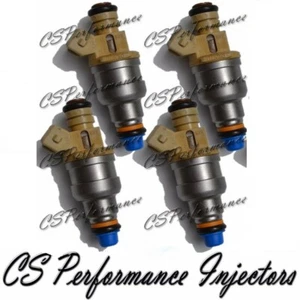 OEM Bosch Fuel Injectors Set (4) For 1987-1993 Ford Mustang 2.3L I4 - Picture 1 of 6