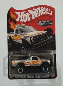 HOT WHEELS 2021 ZAMAC COLLECTOR EDITION '80 DODGE MACHO POWER WAGON - Picture 1 of 8