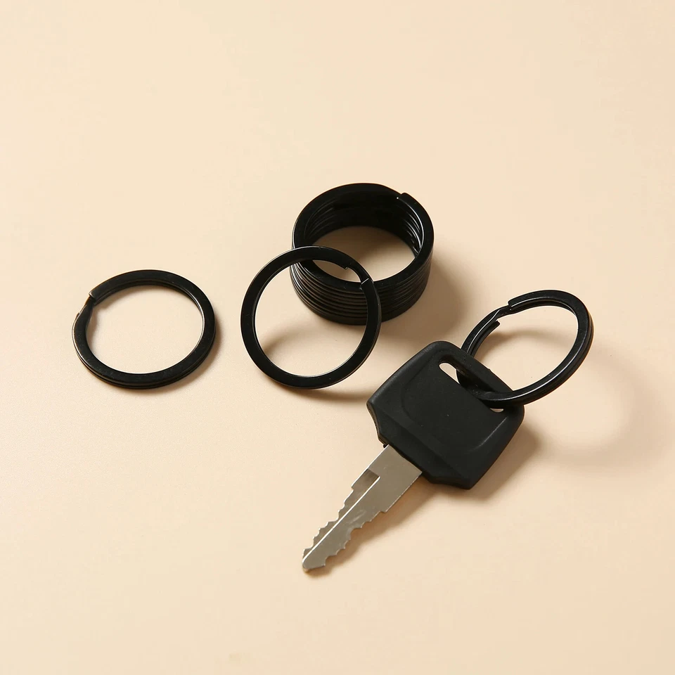 5/10/20/ 50 Stück hohe Qualität Runde Blank Split Key Ring - Bild 1 von 4