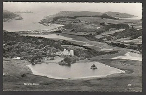 Postcard Scilly Isles islands aerial view of Tresco RP by James Gibson - Picture 1 of 2