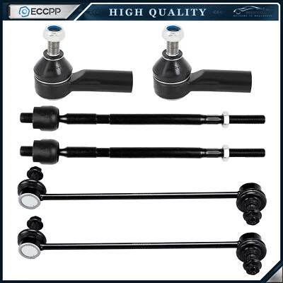 Barras estabilizadoras de extremos de barra de amarre delanteras para Suzuki SX4 2007 2008 2009 2010 2011 2012 2013 Foto 1 de 4