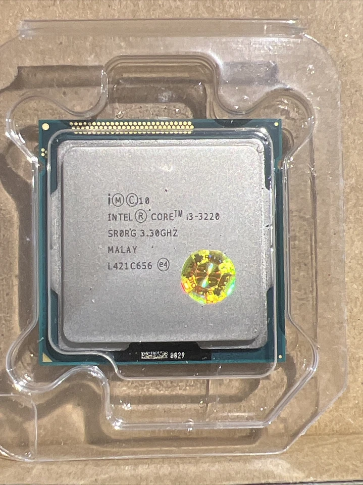 ✅NEW✅ intel Core i3-3220 3300GHz 3MB Cache Socket LGA1155 Desktop CPU 255 - Image 1 of 2