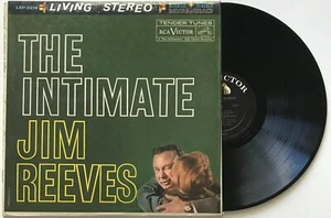 The Intimate Jim Reeves Original 1962 Rca Victor Stereo  8S/7S Played Excellent - Foto 1 di 2