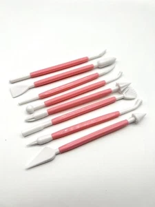 Kids Plastic Modeling Clay Tools Smoother Edges Pottery Clay Sculpting Tools - Picture 1 of 3