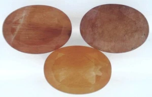CUARZO RUTILADO RUSSET 14 x 10 MM CORTE OVALADO TODO NATURAL VENDIDO POR PIEDRA F-475 - Imagen 1 de 1