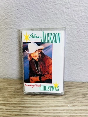 Honky Tonk Christmas by Alan Jackson Vintage  (Cassette, Nov-1995, Arista) - Image 1 of 3