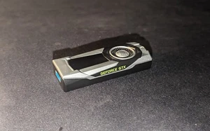 *RARE*NVIDIA GeForce Mini GTX 1080 64GB USB Thumb Drive *Only 1080 Made* No Box - Picture 1 of 4