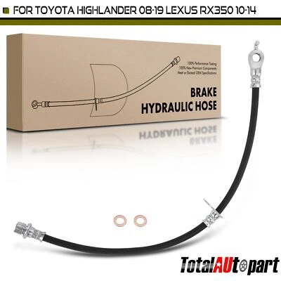 Manguera hidráulica de freno delantera derecha Toyota Highlander 08-19 Venza RX350 10-14 Foto 1 de 4