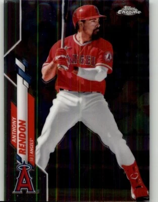 2020 Topps Chrome Update Anthony Rendon #U-1 Los Angeles Angels - Image 1 of 2