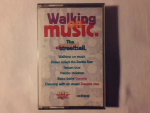 MC Walking on music the sound of streetball CASSETTE K7 DEN HARROW CORONA SAVAGE - Picture 1 of 1