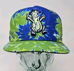 New Era 59Fifty MiLB Baseball Wilmington Blue Rocks Mr. Celery Hat Tie Dye 7 3/8 - Picture 1 of 9