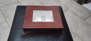COFANETTO  IN LEGNO E ARGENTO   - Foto 1 di 6