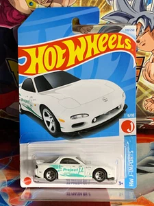 Hot Wheels '95 Mazda RX-7 170/250 Mattel 2021 White Sealed - Bild 1 von 2
