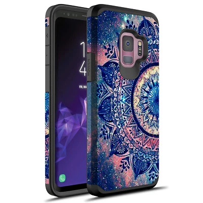 For Samsung Galaxy S9 Hybrid Graphic Fashion Cute Colorful Silicone Case - Image 1 of 4