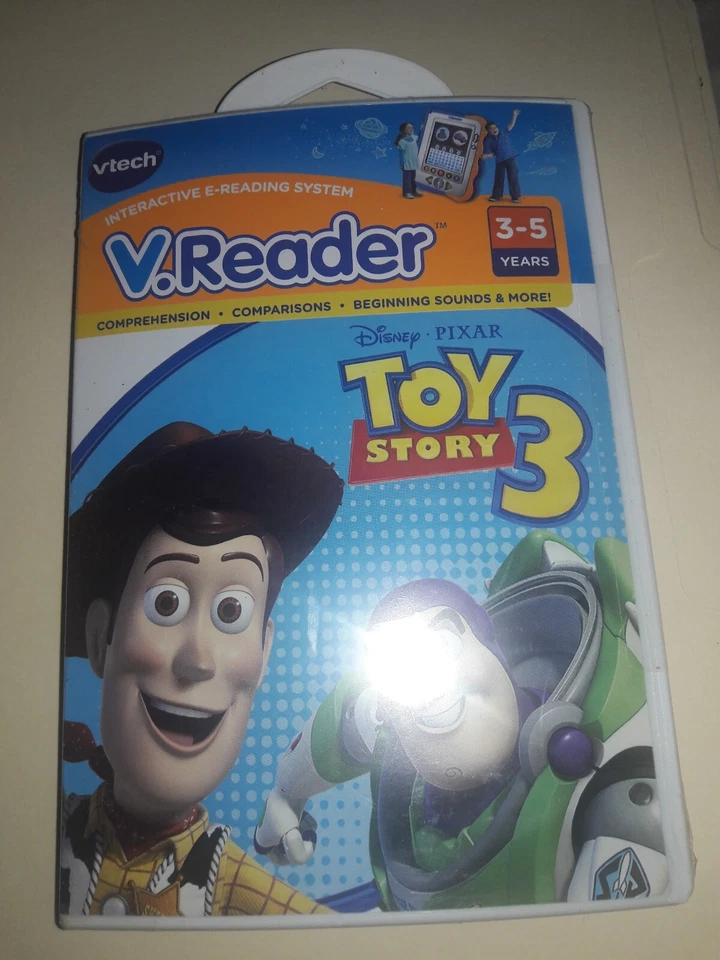 VTech V.Reader Toy Story 3 Interactive E-Reading System Cartridge New Sealed - Image 1 of 1