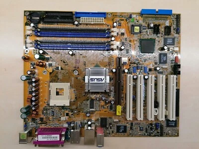 TESTED MAINBOARD ASUS P4C800 SOCKET 478 AGP PCI ATX - Imagen 1 de 4