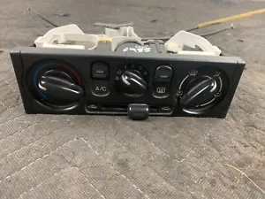 1999-2005 Mazda Miata Oem AC A/C Air Conditioning HVAC Control Panel Unit Black - Picture 1 of 7