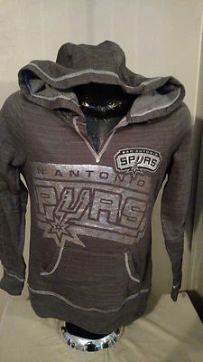 San Antonio Spurs Basketball Sweatshirt Fashion Gray Womens Sizes  Soft Feel NBA - Image 1 of 4