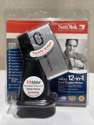 SanDisk ImageMate USB 2.0  12-in-1 Card Reader - Image 1 of 4
