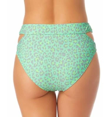 Pantalones de bikini California Waves 284756 para mujer junior cintura alta, talla pequeña Foto 1 de 2