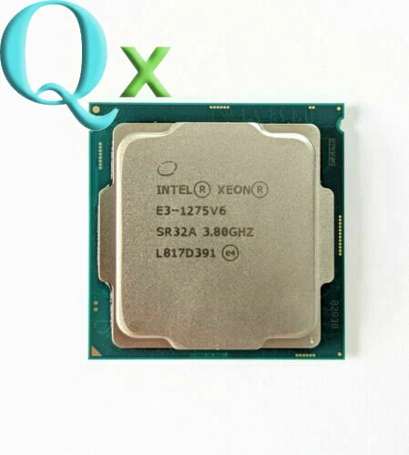 Intel Xeon E3-1275 V6 LGA1151 CPU Processor Quad-Core 3.8GHz  SR32A 73W - Image 1 of 1