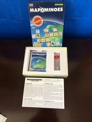 Mapominoes Europe By Wildcard Games. Complete - Image 1 of 4