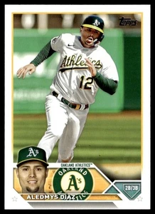 2023 Topps Update Aledmys Díaz Oakland Athletics #US118 - Picture 1 of 2