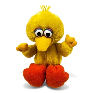 Tyco Sesame Street Tickle Me Big Bird Plush Doll Toy 1996 Vintage 11" - Picture 1 of 15
