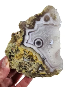 Agate face brute 178,1 grammes. - Photo 1/2