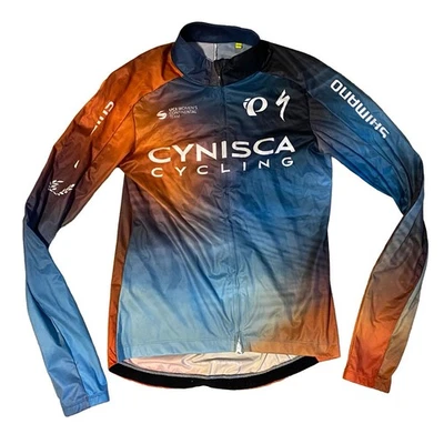 Women's 2025 Pearl Izumi Cynisca Pro Cycling Lightweight Wind Jacket, Blue, Sz S - Image 1 of 2