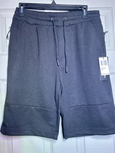 True Born Pantalones Cortos Hombre Pequeño Negro5 Bolsillos Atletismo Nuevo Con Etiquetas Comodidad - Imagen 1 de 7