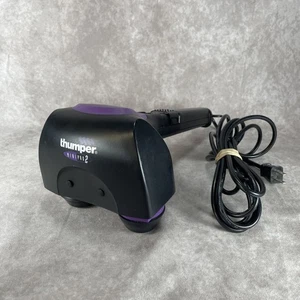 Thumper Mini Pro 2 Massager 3-Speed Handheld Percussion Purple NA01N - Tested - Picture 1 of 7