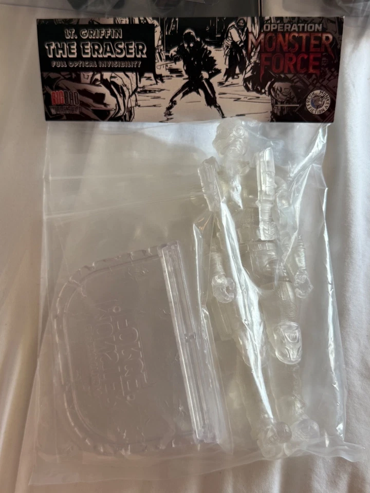 Monster Force LT Griffin THE ERASER Full Optical Invisibility Legions Con 2025 - Image 1 of 1