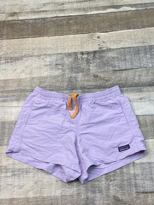 Pantalones cortos Patagonia Outdoors Baggies niñas talla XL con cordón 67066 lavanda 4" Foto 1 de 4