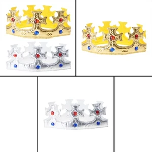 Prom Dress Up for Prince King Crowns Birthday Dress-Up Fun Photo Props - Picture 1 of 10