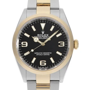 Rolex Explorer 36 124273 negro número aleatorio segunda mano para hombre - Imagen 1 de 10