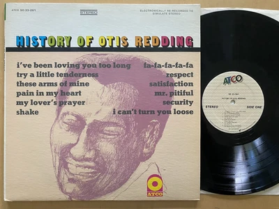 HISTORY OF OTIS REDDING GATEFOLD COVER VINYL ATCO SOUL R&B FUNK NICE EX - Image 1 of 4